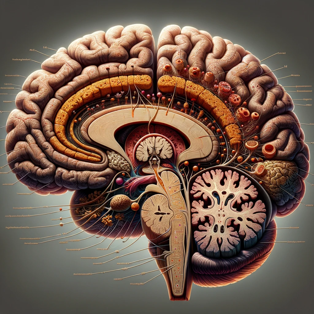 Exploración Visual del Cerebro: Hemisferios, Corteza y Más